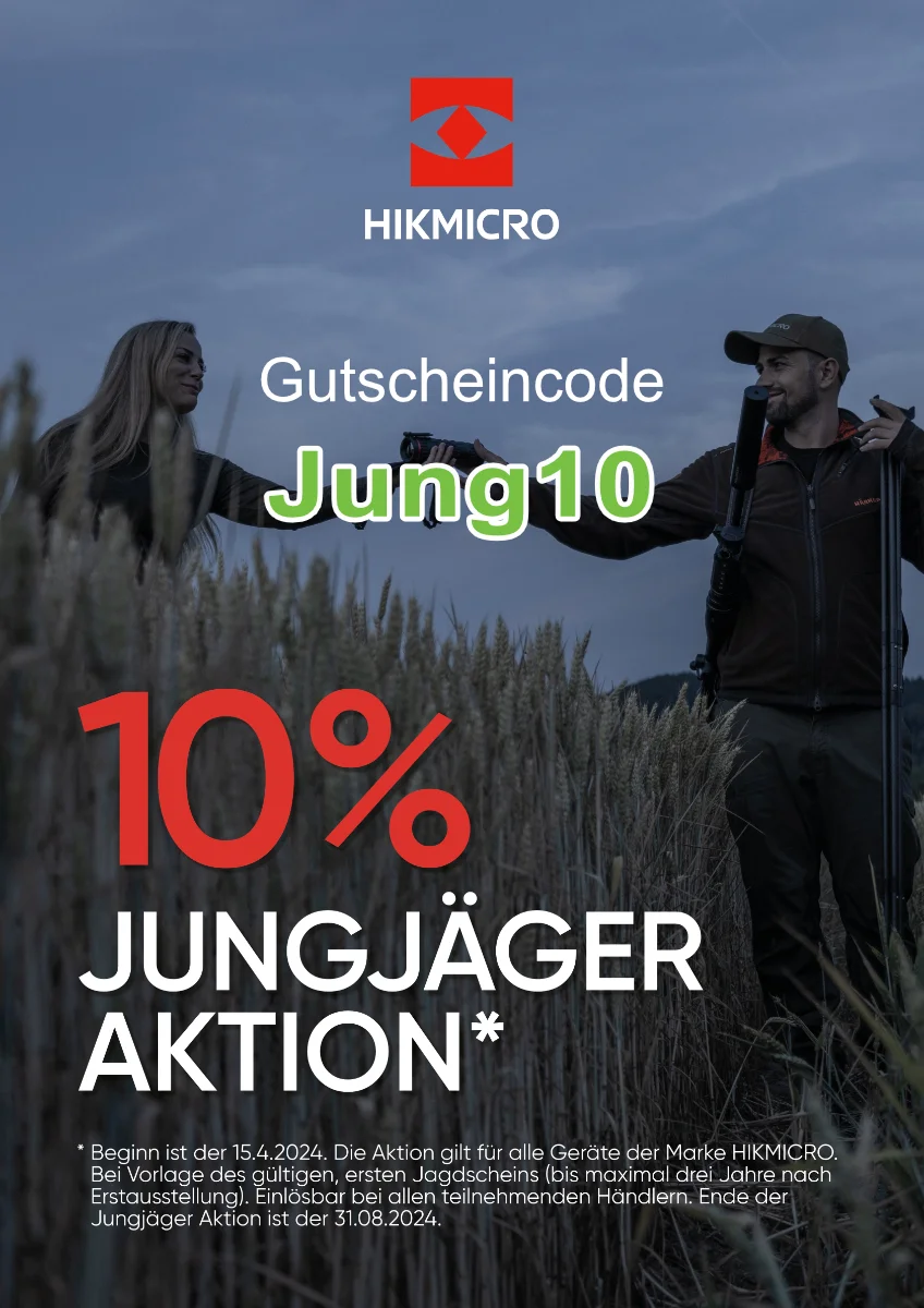 HikMicro - 10% für Jungjäger