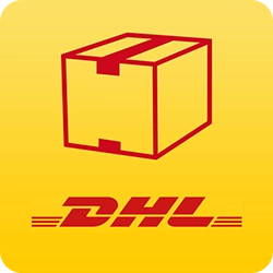 Versand durch DHL mit Transportversicherung